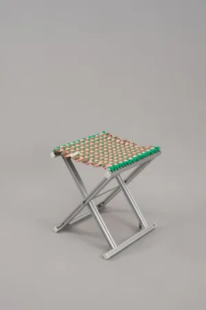 MAZHA STOOL/ TAN   POWDER PINK