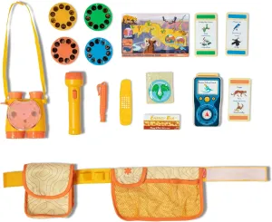 Melissa & Doug Grand Canyon National Park Hiking Gear Play Set with Photo Disk Viewer Kids Pretend Play Hiking Gear, Children's Belt and Binoculars for Girls and Boys Ages 3  - FSC-CER