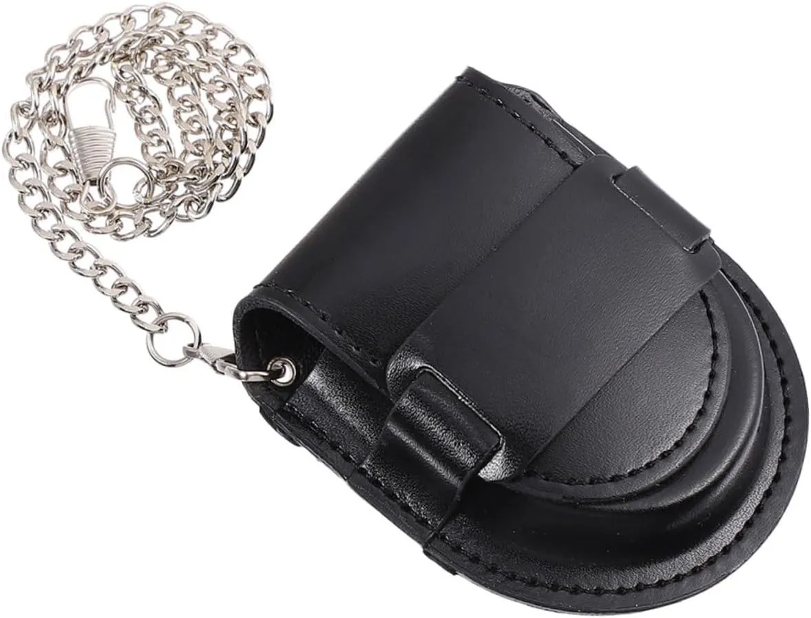 Mens Jewellery Box 3pcs Pocket Watch Storage Leather Case Pocket Watch Case Watch Storage Case Pu Watch Pouch Vintage Pocket Watch Bag Watch Holder Pocket Watch Pouch Pocket Watch Chains Black Metal