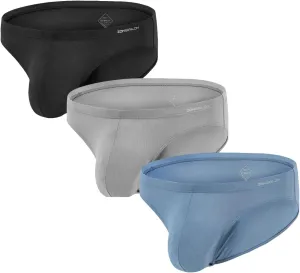 Men's Pouch Briefs Underwear Moisture Wicking Underwear Breathable Briefs for Men