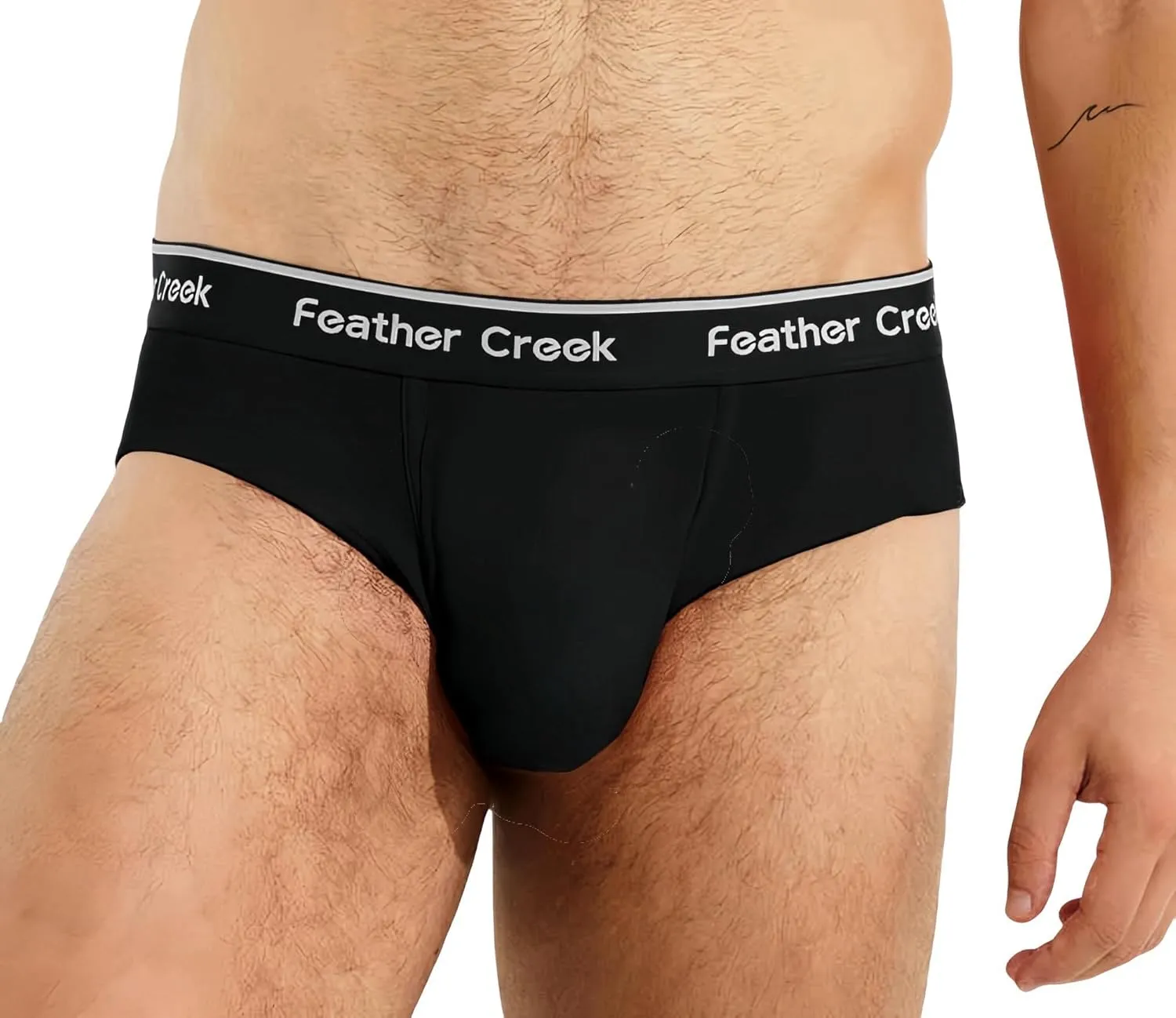 Mens Pouch Underwear Men's Separate Big Pouch Comfy Briefs Comfy Mid-Rise Pouch Bikini Brief Boxer Briefs