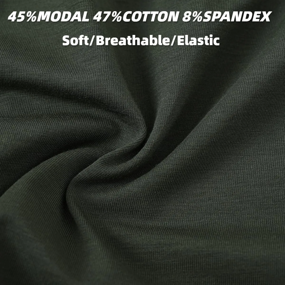 Mens Separate Pouch Briefs Breathable Modal Underwear Cotton Boxer