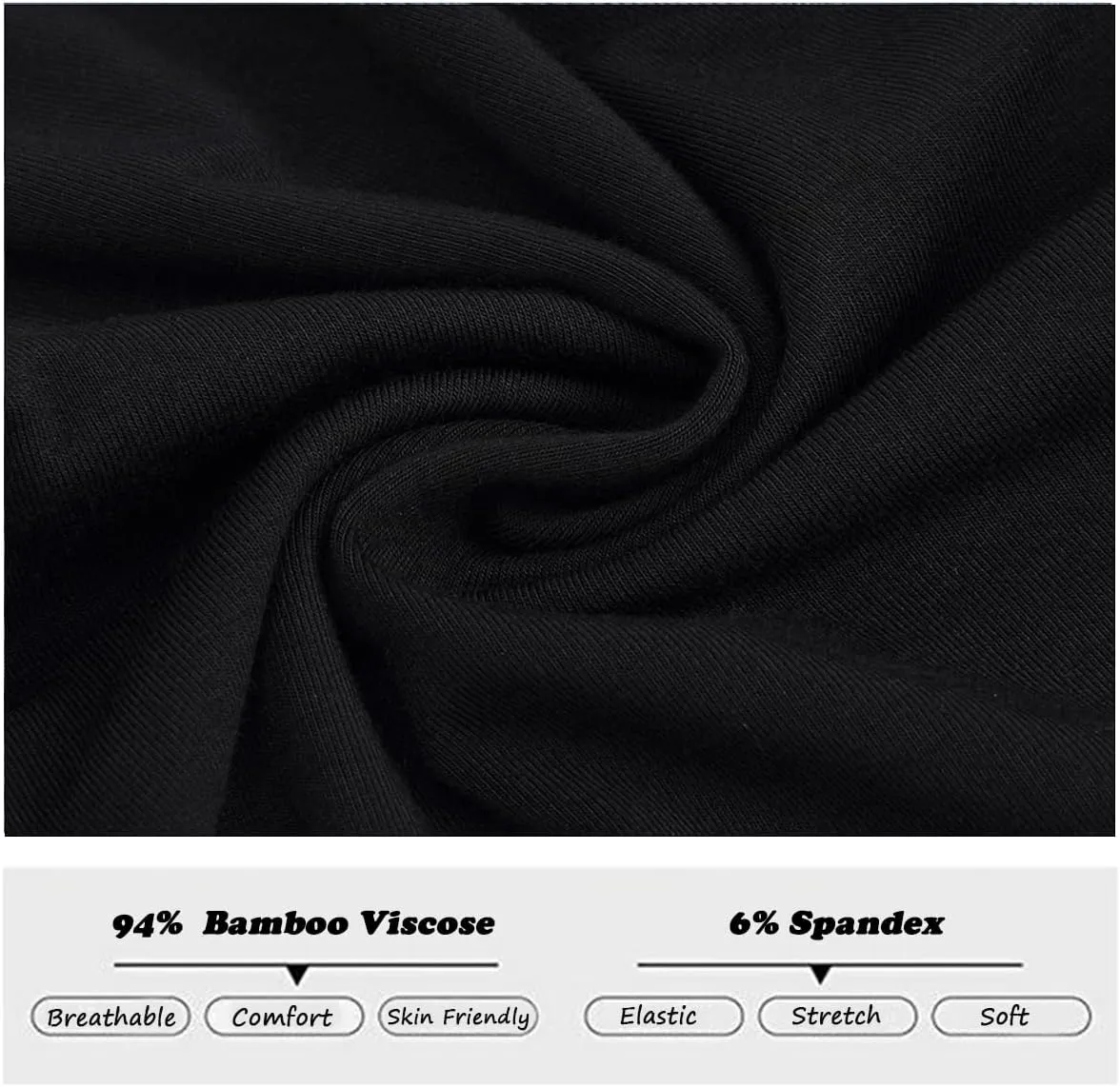 Men's Underwear Breathable Long Leg No Ride-up Boxer Briefs for Men Open Fly M L XL 2XL 3XL