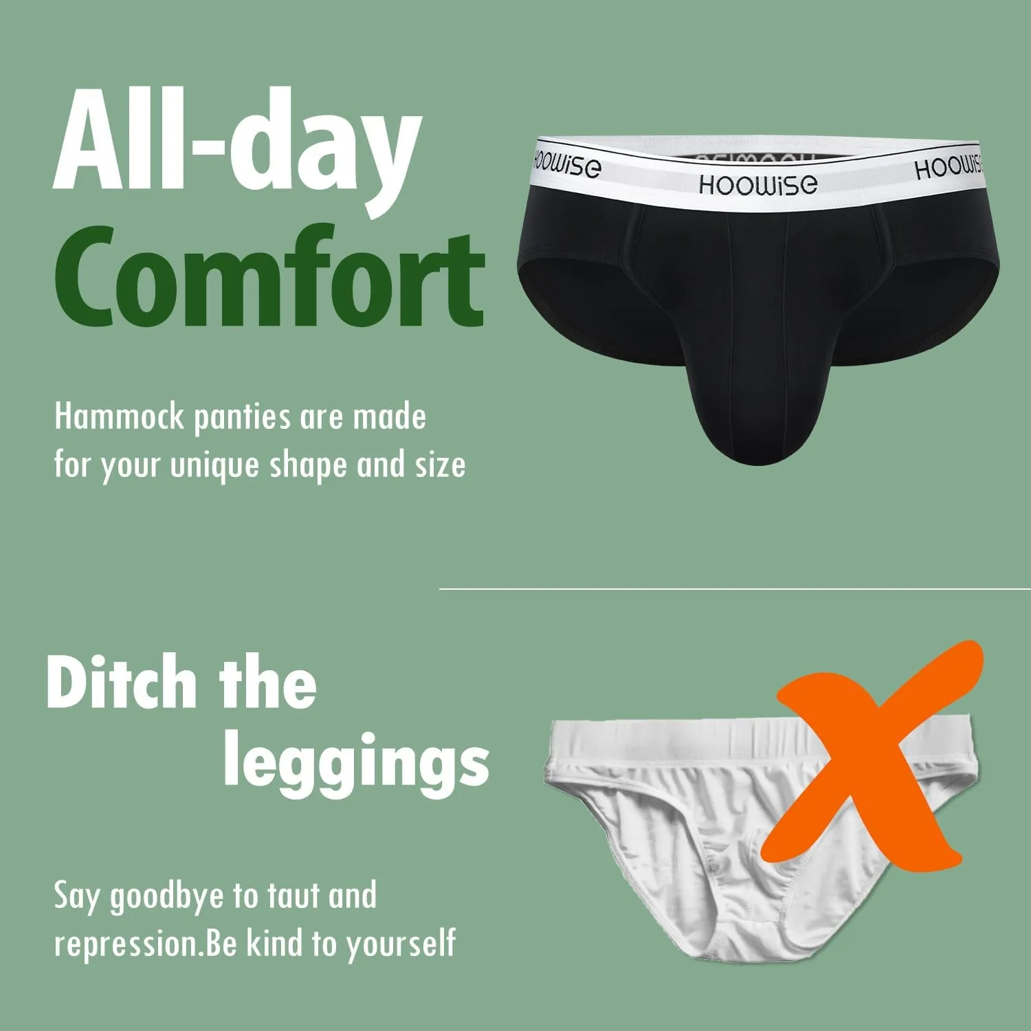 Men's Underwear Briefs Plus Size D Pouch Soft Silky Touch Underpants 3 Pack