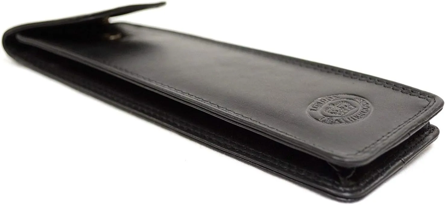 Mens/Ladies/Womens Soft Leather Slim Glasses Case/Pouch