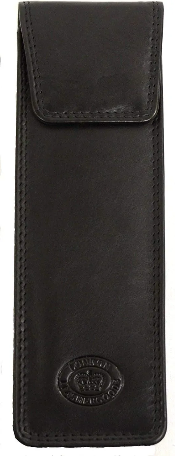 Mens/Ladies/Womens Soft Leather Slim Glasses Case/Pouch