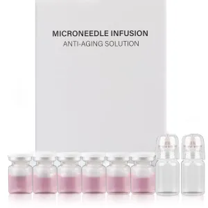 Micro Infusions System for Face, Micro Needling Infusions Kit,Micro Infusions System for Firming for Taking Care of Blemished Skin Suitable for All Types (2 6)