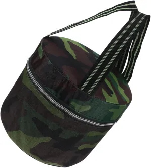 Mikikit Portable Camping Stool Lightweight Outdoor Gardening Seat for Weeding Space-Saving Design and Versatile Stool for Adults and Boys and Girls Height Camouflage Pattern