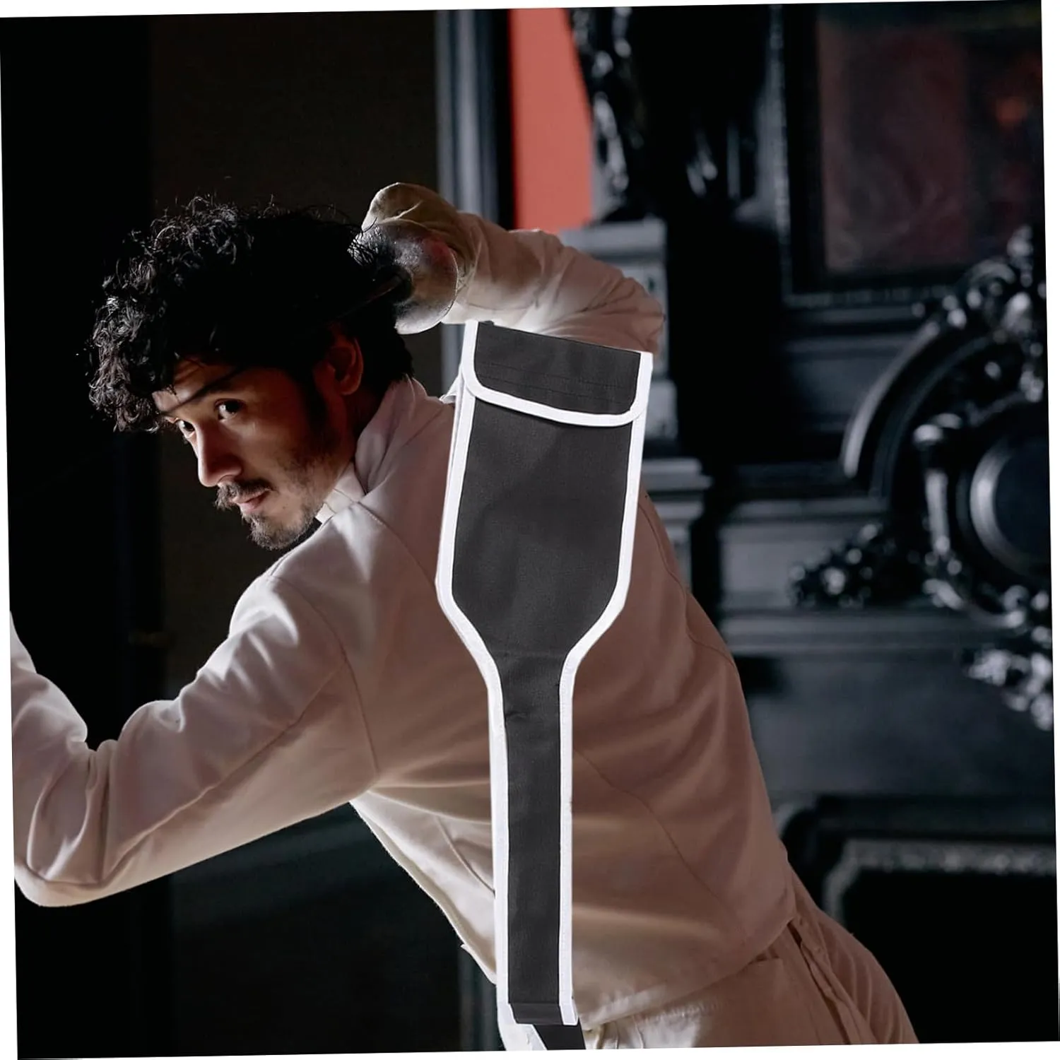 Mikikit Portable Sword Pouch Training Swords Fencing Storage Bag Scabbard Fencing Bag Outdoor Fencing Pouch