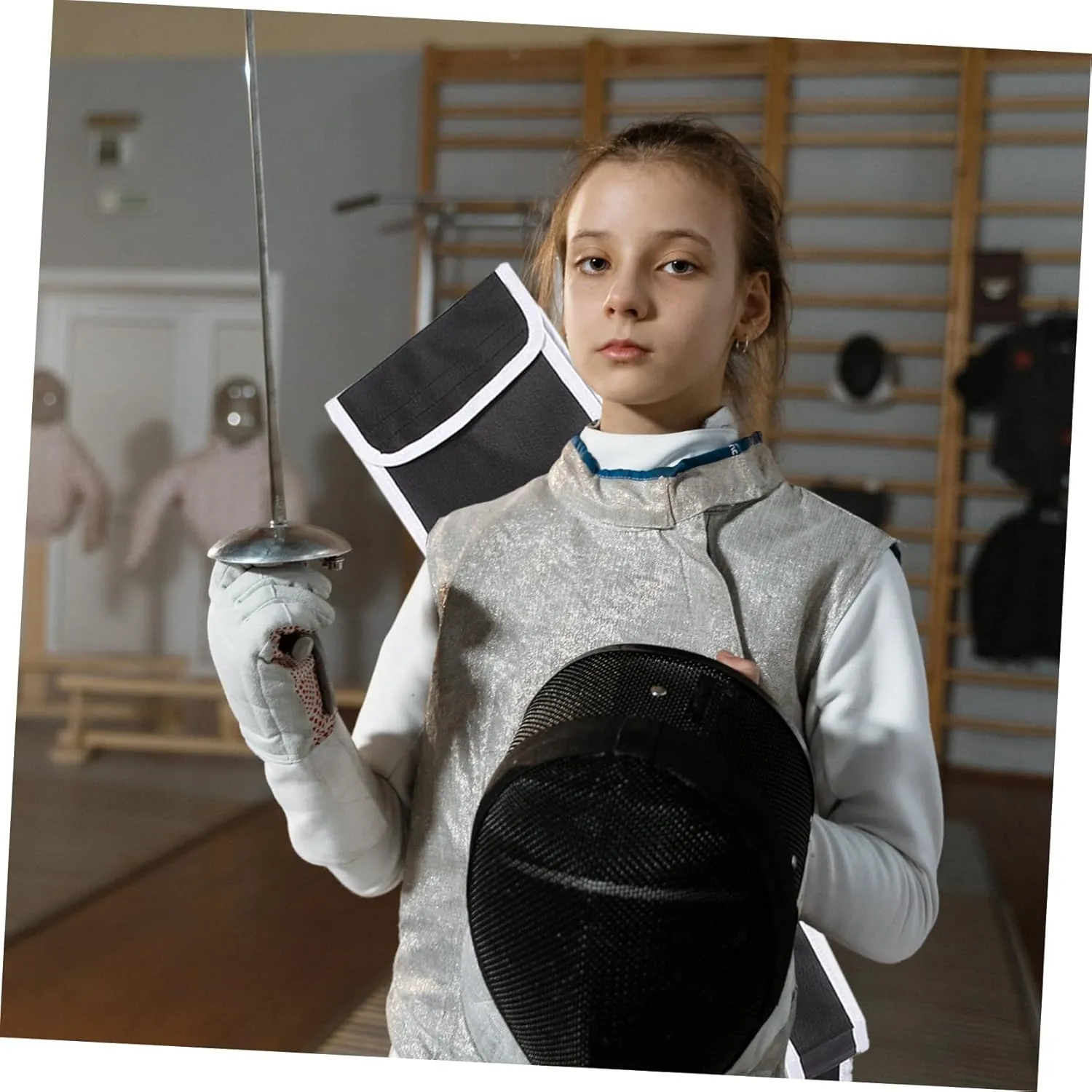 Mikikit Portable Sword Pouch Training Swords Fencing Storage Bag Scabbard Fencing Bag Outdoor Fencing Pouch