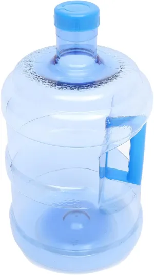 Milisten 2 Gallon Water Bucket: 7.5 Liters Plastic Portable Water Jug with Screw Cap and Handle, Large Capacity Water Pitcher Container Water Bottle for Home Outdoor Activities and Camping Supplies