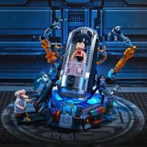 MOC NON  MOC Movie Character Awakening Moment Astro Boy Assembly Building Blocks Toys Adult Blocks