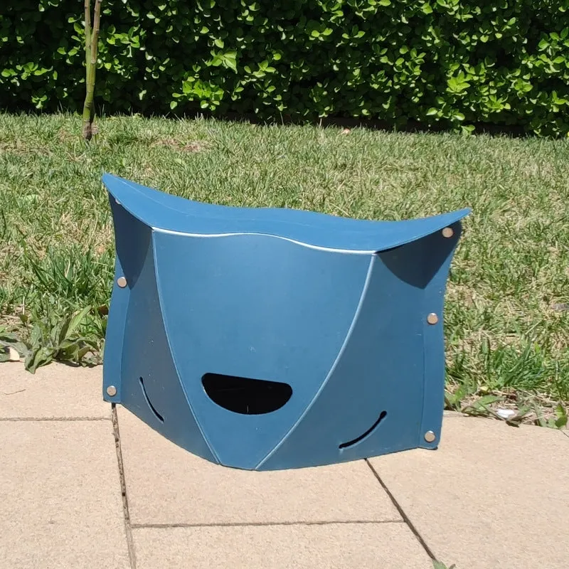 Modern Simple Foldable Plastic Stool 026 for Picnic BBQ Camping Painting