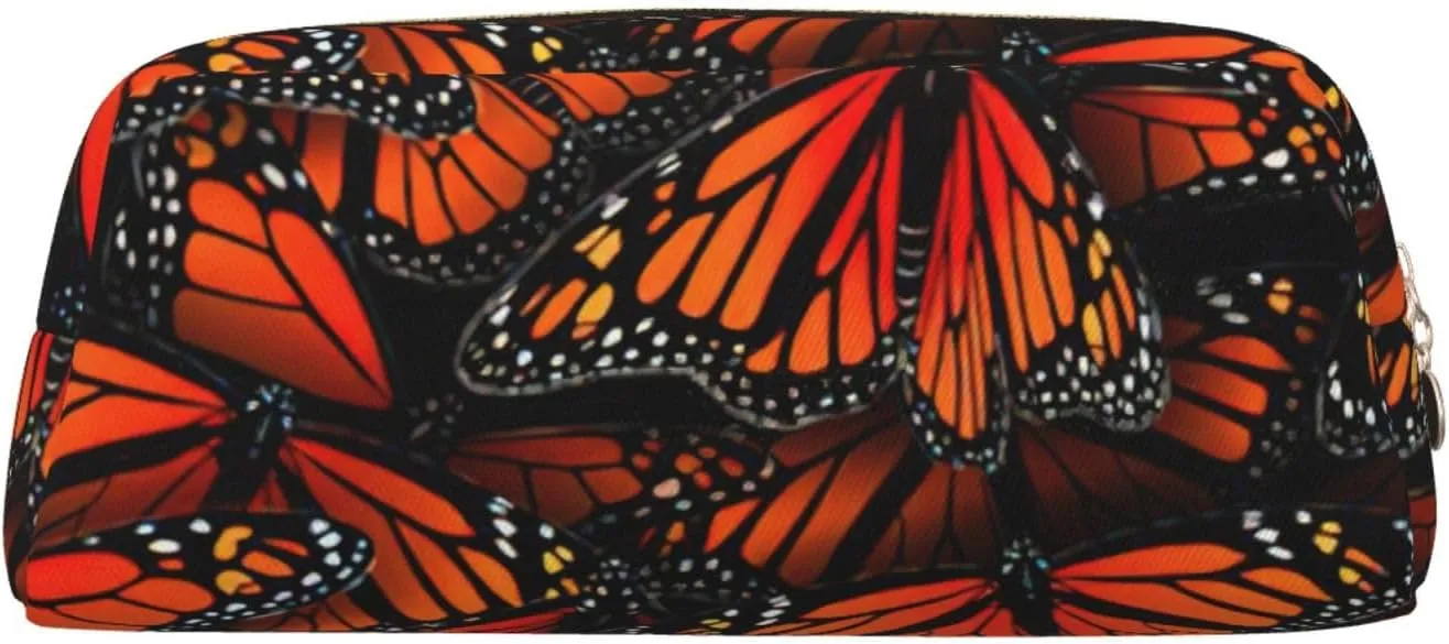 Monarch Butterflies. Print Versatile Storage Pouch Makeup Bag Travel Office Small Items Organizer Bag