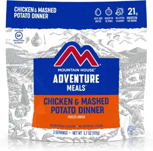 Mountain House Chicken & Mashed Potato Dinner Gluten| Freeze Dried Backpacking & Camping Food | Survival & Emergency Food | Gluten-Free
