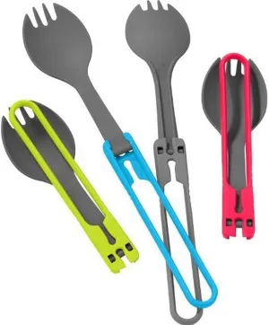 MSR 4-Piece Folding Camping Spork Set