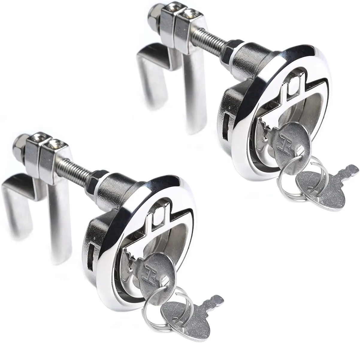 Mxeol Marine Hatch Latches Locking Boat Cam Latch Stainless Steel