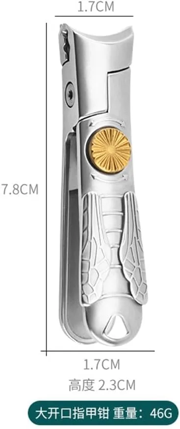 Nail Clippers Lar Opening Nail Clippers Lar Locking Nail Clippers with Built-in File Blade