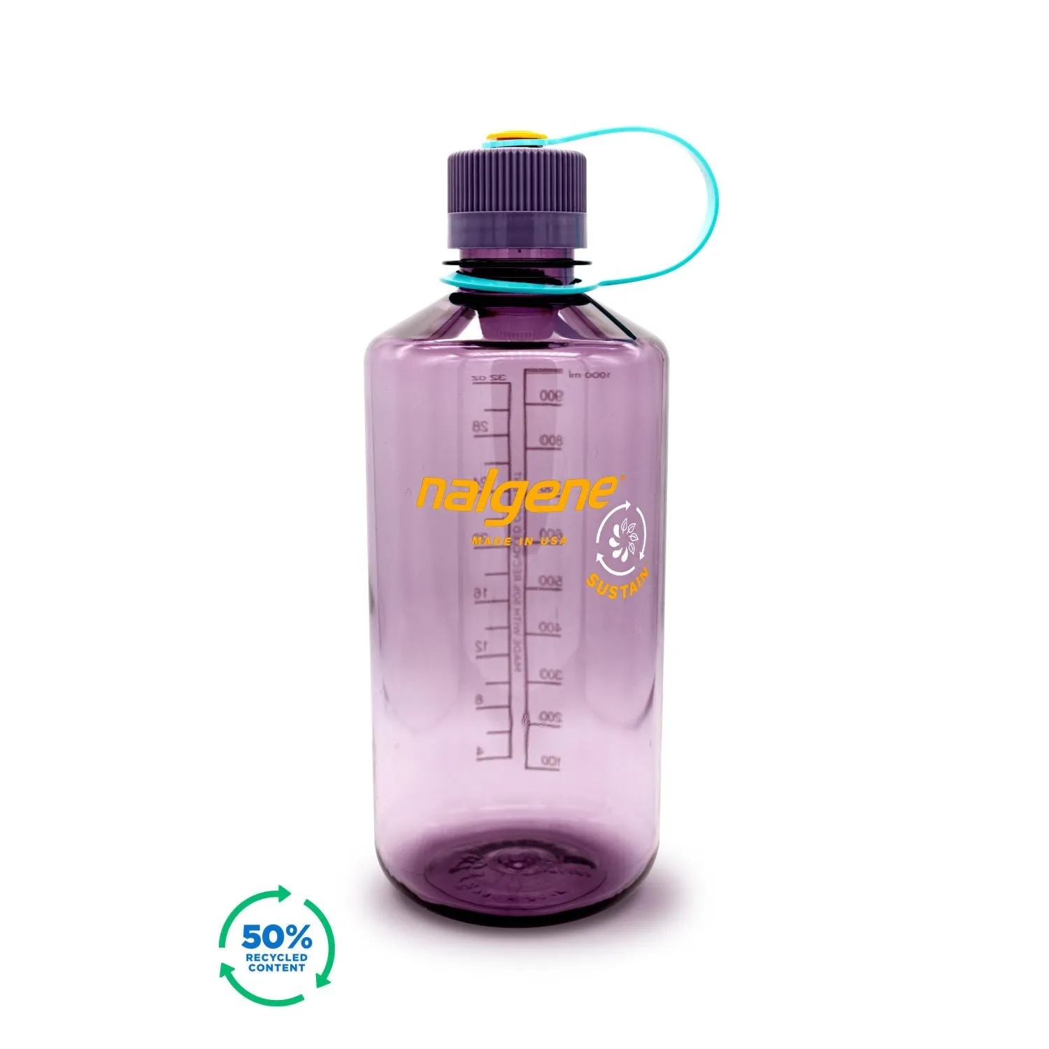 Nalgene 32oz Narrow Mouth Water Bottle (Plain)