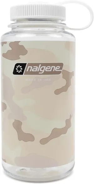 Nalgene 348823 Wide Mouth 32oz Clear - Camo/White