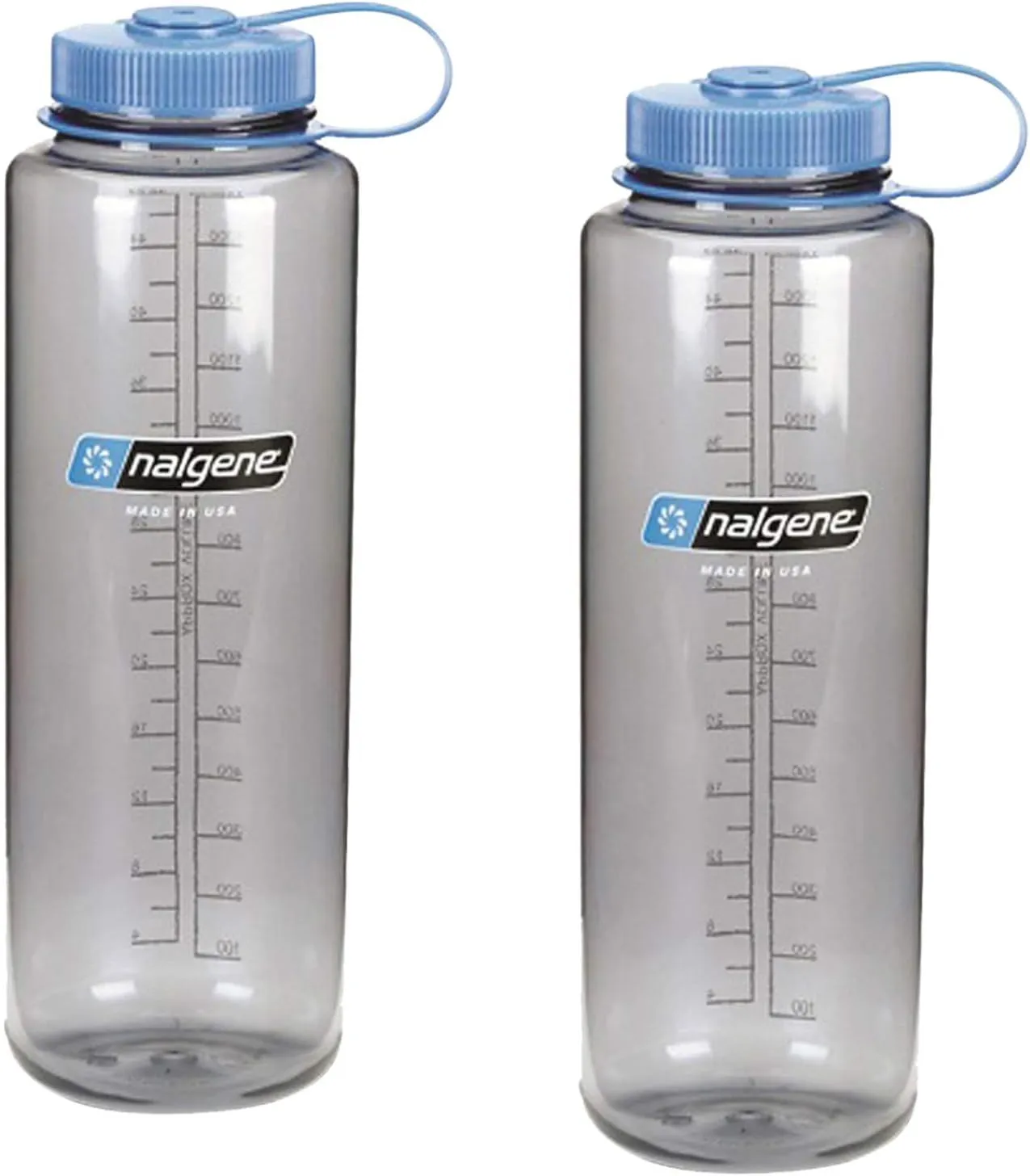 Nalgene Silo 48oz Tritan Wide Mouth Bottle - 2 Pack (Grey)