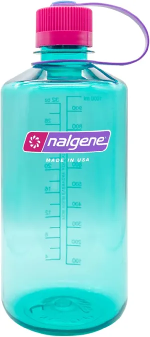 Nalgene Tritan Narrow Mouth BPA-Free Water Bottle, Sufer, 32 oz