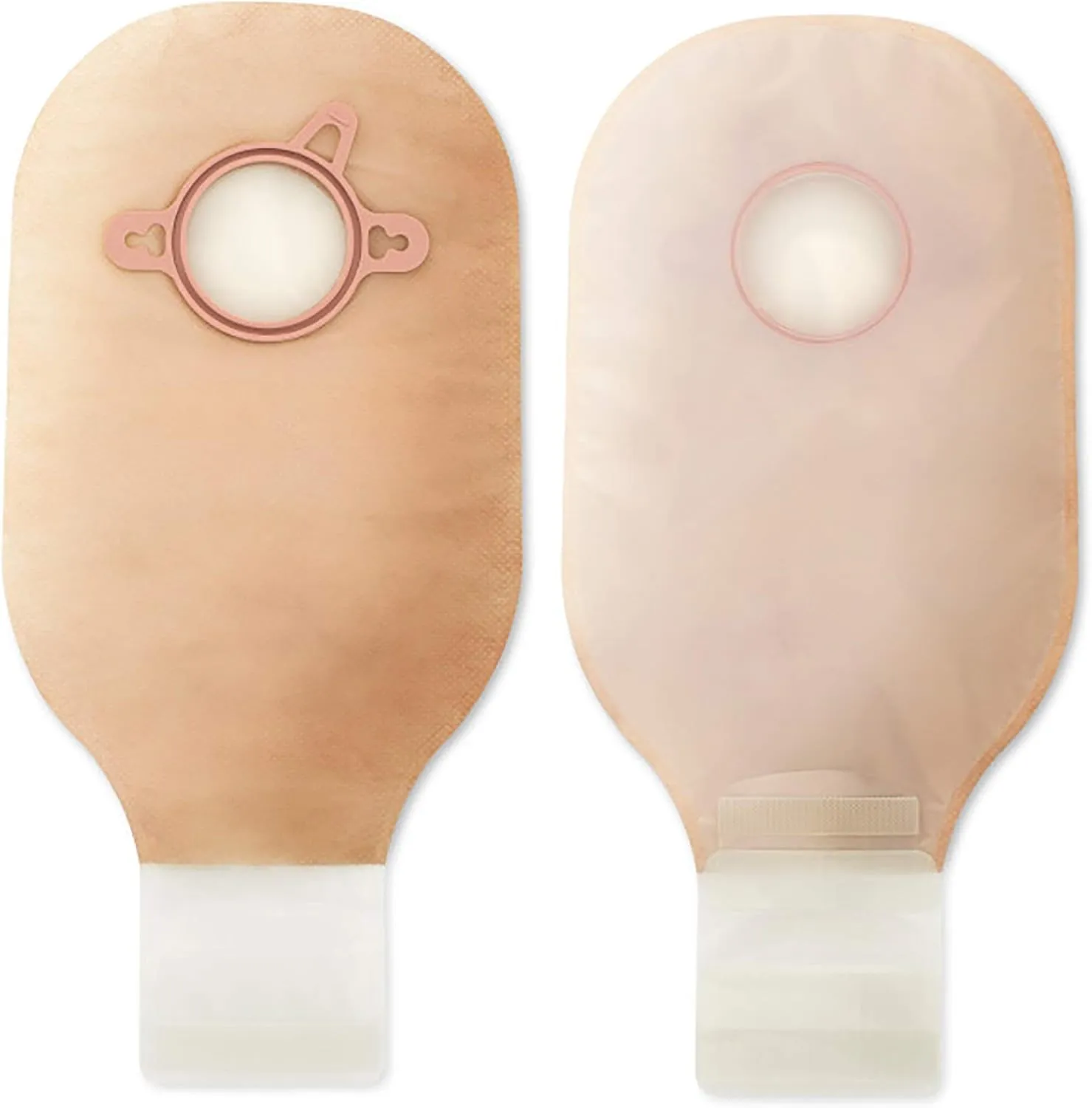 New Image Drainable 12"L 2pc System Ostomy Pouch 2.75" Flange 18004, 10 Ct