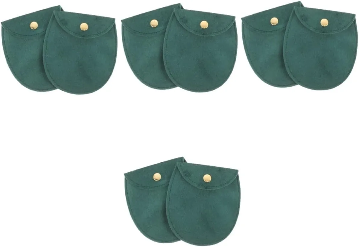 NOLITOY 4sets Vintage Pocket Watch Holder Watch Strap Storage Bag Practical Pouch 2pcs*4