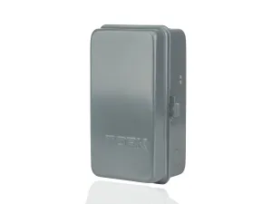 NSI DGUM100A-Y Series DGU Lighting Control with Photo/Override Input Control Time Switch, Metal Indoor NEMA 1 Enclosure, 120-277 VAC 50/60 Hz Input Supply, SPDT Momentary Output Contact