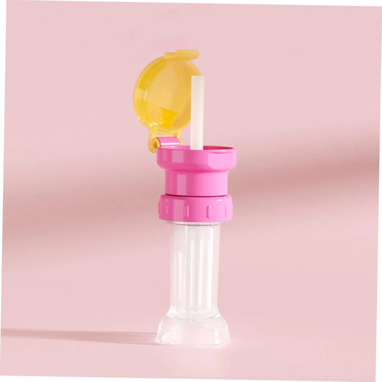 NUOBESTY 3sets 4 Pcs Water Bottle Adapter Caps with Straw Multi Functional Bottle Topper Safe Design Practical Easy to Clean 4pcs*3