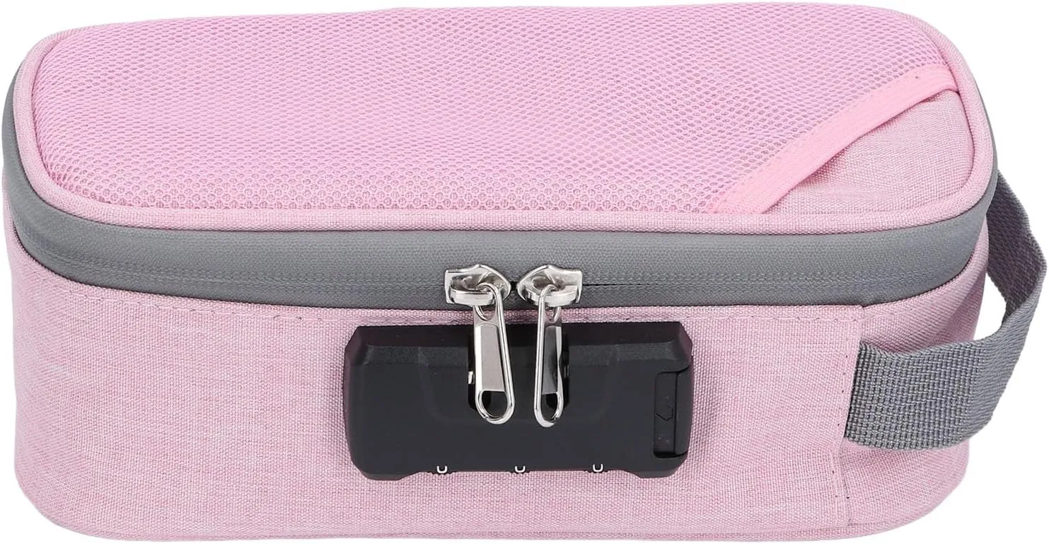 Odor Proof Pouch Organizer, Code Lock Design Smell Proof Container Portable Easy Using for Travel ()