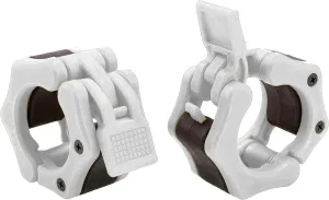 Olympic Barbell Collar 2 inch Quick Release Pair of Locking 2" Pro Weight Bar Plate Locks Clamp Clips for Workout Weightlifting Fitness Training