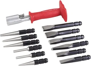 OTC 4605 Quick Change Punch and Chisel Set - 13 Piece