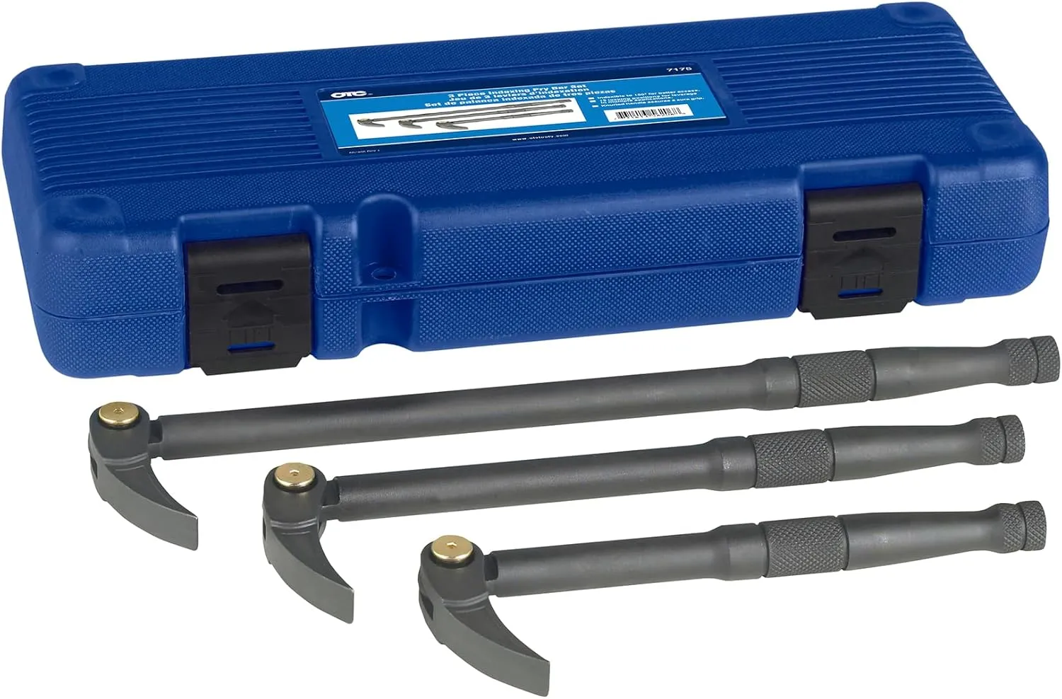 OTC (7175) Indexing Pry Bar Set - 3 Piece