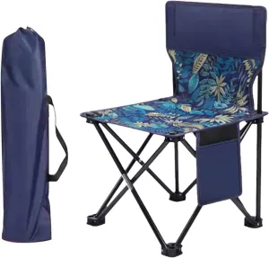 Outdoor Chair Outdoor Portable Fishing Chair Camping Chairs Leisure Folding Stool Aluminum Alloy Camping Hiking Camp Chairs(Color:4)