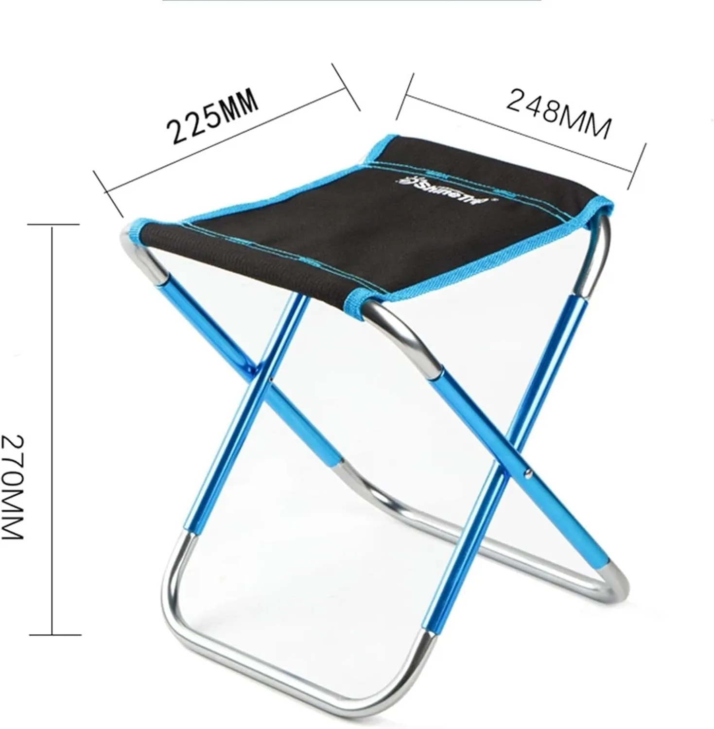 Outdoor Folding Fold Aluminum Chair Stool Seat Fishing Tools Camping Foldable Fishing Chair Ultra Light Weight Portable (Size : Camo)