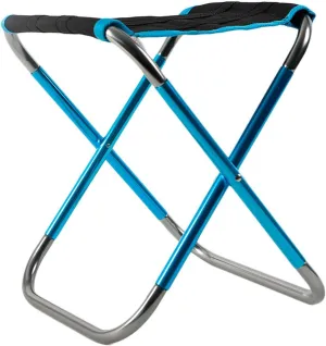 Outdoor Folding Stool, Aluminum Alloy Portable Maza, Camping, Barbecue, Sketching, Fishing, Taking a Train Ride, Small Maza