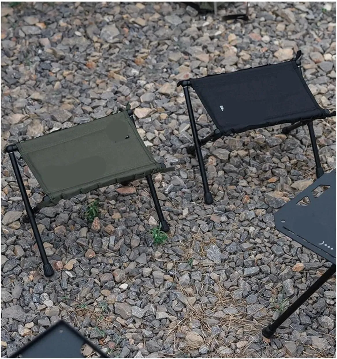Outdoor Folding Stool Outdoor 05 Series Light Folding Storage Aluminum Alloy Folding Stool Small Folding Stool(Sand)