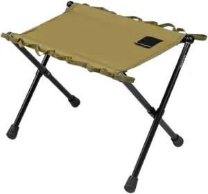 Outdoor Folding Stool Outdoor 05 Series Light Folding Storage Aluminum Alloy Folding Stool Small Folding Stool(Sand)