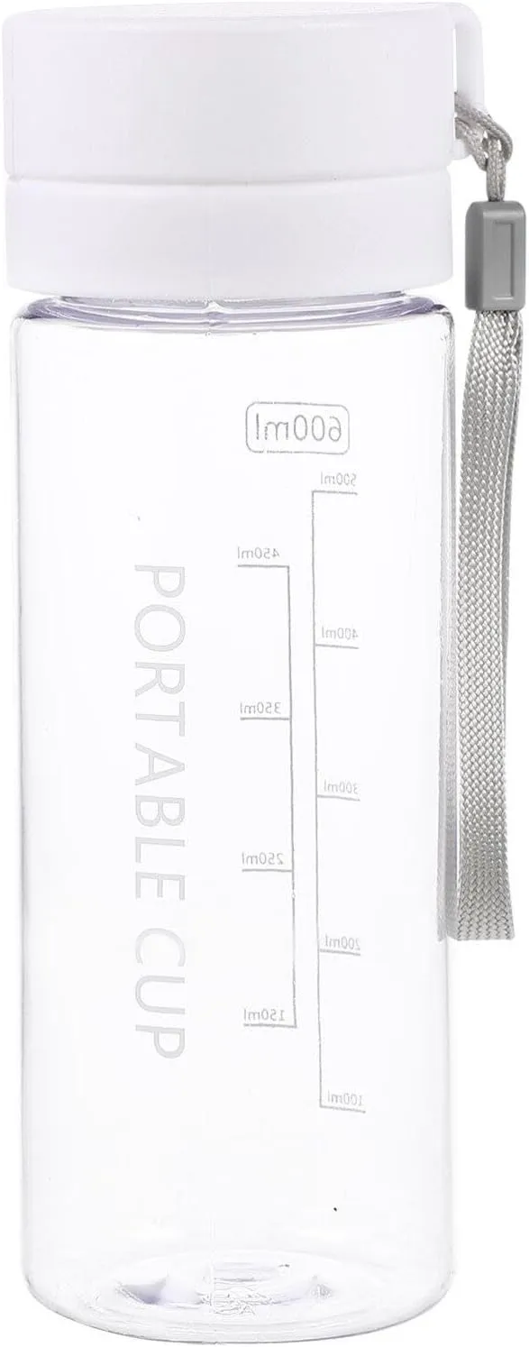 Outdoor Water Bottle with Scale, Drinking Sports Water Bottle for Fitness, Gym & Outdoor,Portable Water Container
