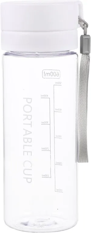 Outdoor Water Bottle with Scale, Drinking Sports Water Bottle for Fitness, Gym & Outdoor,Portable Water Container