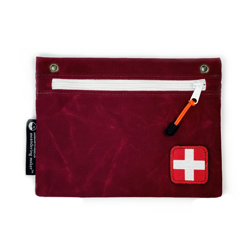Pack Flat First Aid Med Pouch