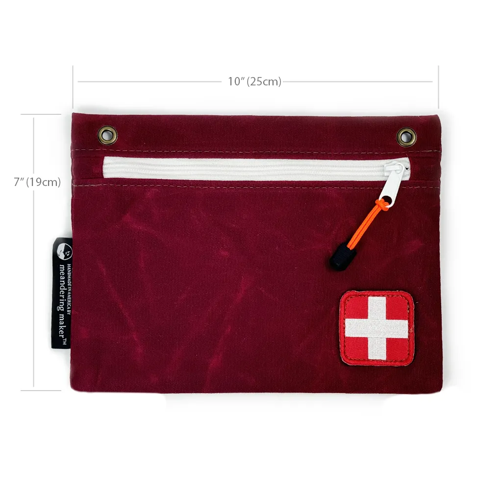 Pack Flat First Aid Med Pouch