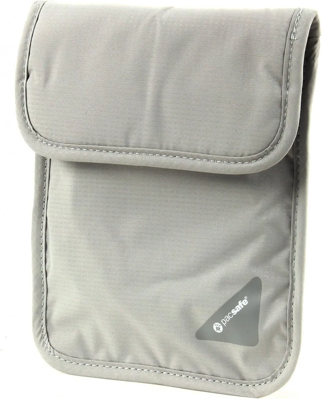Pacsafe Coversafe X75 Anti-Theft RFID Blocking Neck Pouch, Neutral Grey