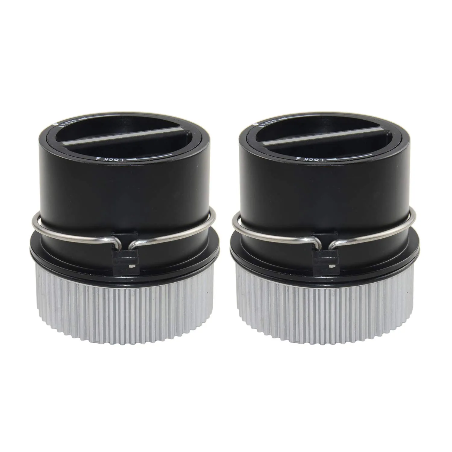 Pair 4WD Locking Hubs Compatible with 1999 2000 20001 20002 2003 2004 2005 Ford Excursion F-Series F250 F350 450 550 Super Duty, 2000 2001 Lincoln Navigator # 1C3Z3B396DA 600-204