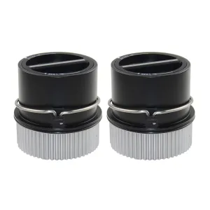 Pair 4WD Locking Hubs Compatible with 1999 2000 20001 20002 2003 2004 2005 Ford Excursion F-Series F250 F350 450 550 Super Duty, 2000 2001 Lincoln Navigator # 1C3Z3B396DA 600-204