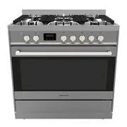 Parmco 900mm Stainless Steel Combination Freestanding Stove