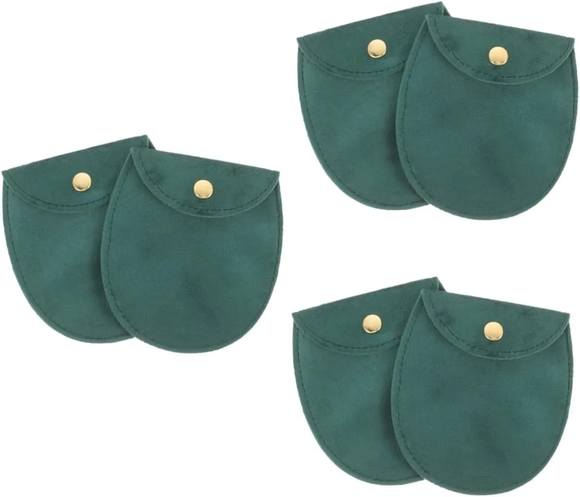 PartyKindom 3sets Quality Watch Storage Bag Retro Chain Design Pouch for Pocket Watch Protection 2pcs*3