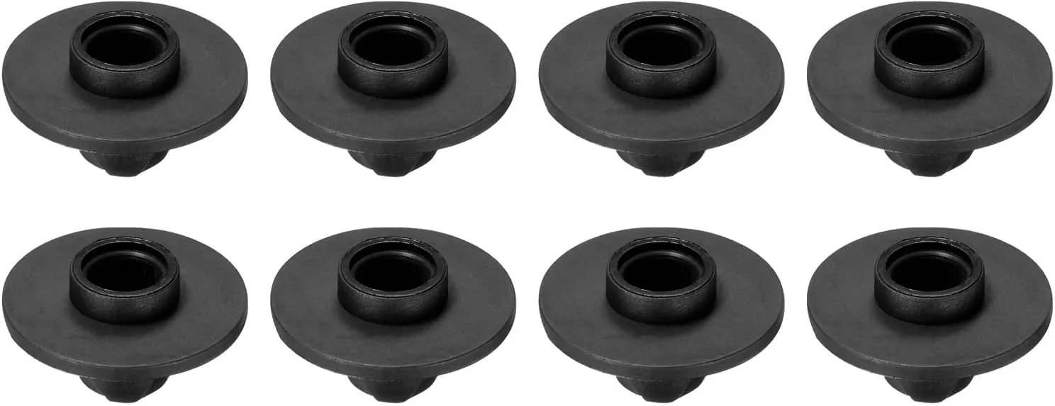 PATIKIL Camping Chair Foot, 8 Pack 14mm Tubing Dia Detachable Anti-Slip Stool Feet Replacement for Hiking Outdoor, Black