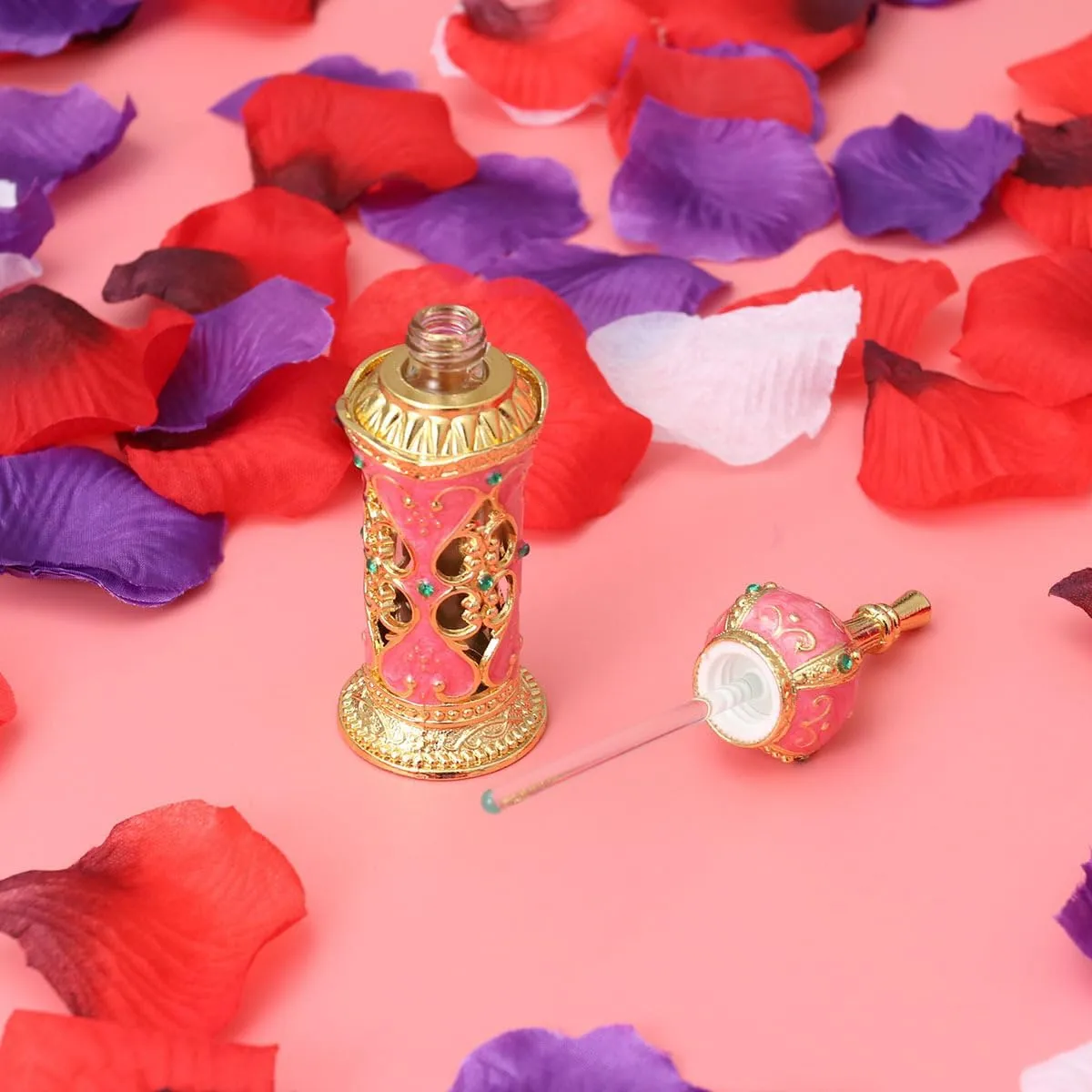 Perfume Bottles Travel Refillable Retro Refillable Perfume Container Perfumes Para Mujer Liquid Dropper Bottles Water Bottle Arab Perfumes for Women Middle East Miss